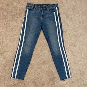 7 For All Mankind Ankle Skinny Jeans